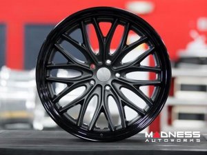 Maserati GranTurismo Custom Wheels - VWS-2 by Vossen - Matte Gunmetal / Matte Black Barrel